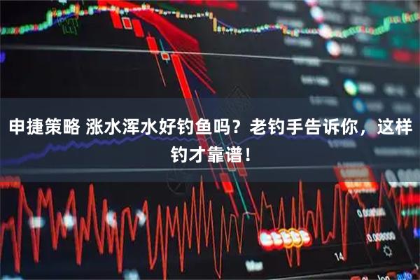申捷策略 涨水浑水好钓鱼吗？老钓手告诉你，这样钓才靠谱！